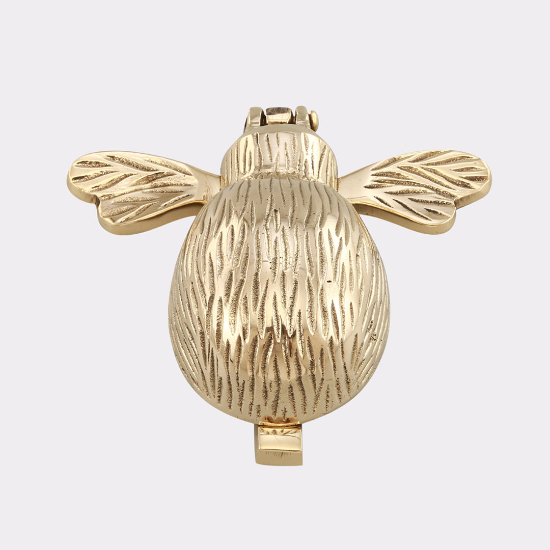 Antique Gold Bumblebee Door Knocker