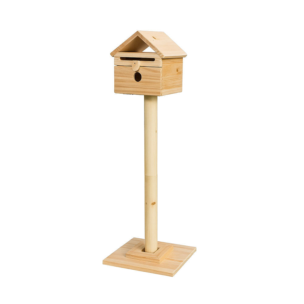 Little Postmaster’s Postbox with Stand – Wooden Play Postbox