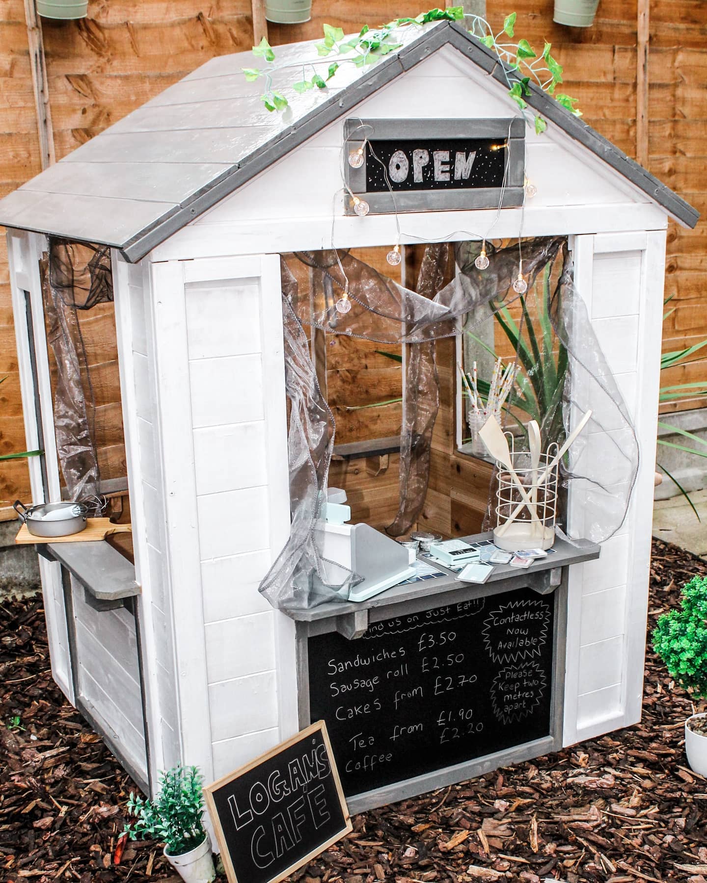 Cafe Shop Playhouse for Imaginative Roleplay