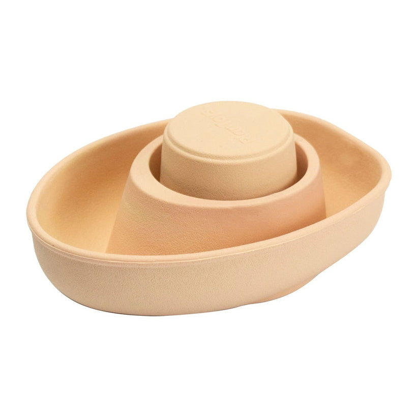 Rubber Convertible Boat - Pastel Orange