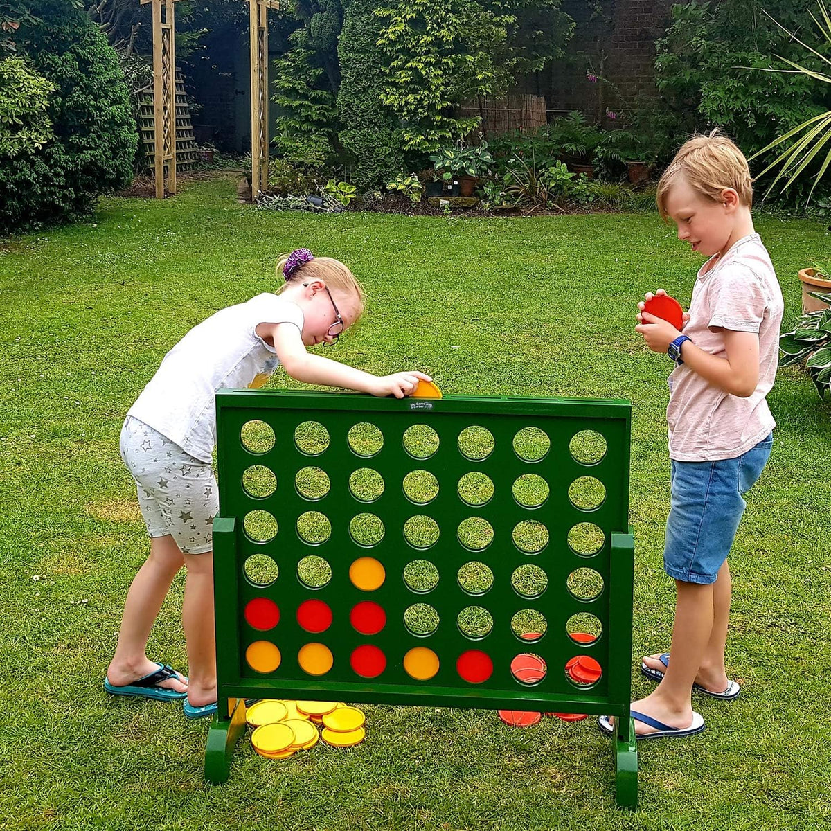 Jumbo 4 Connect Four Game – Giant Garden Connect 4