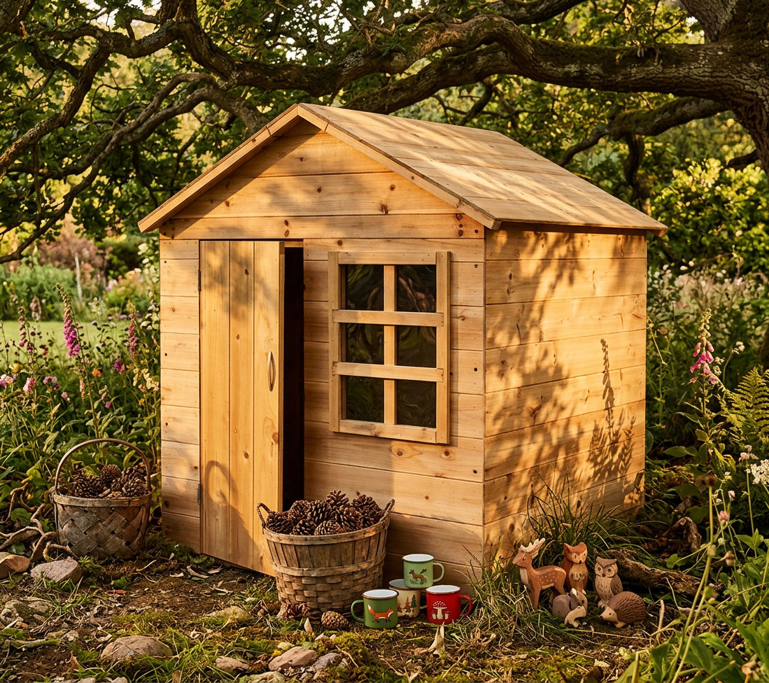 Evermeadow Playhouse – Kids Wooden Playhouse