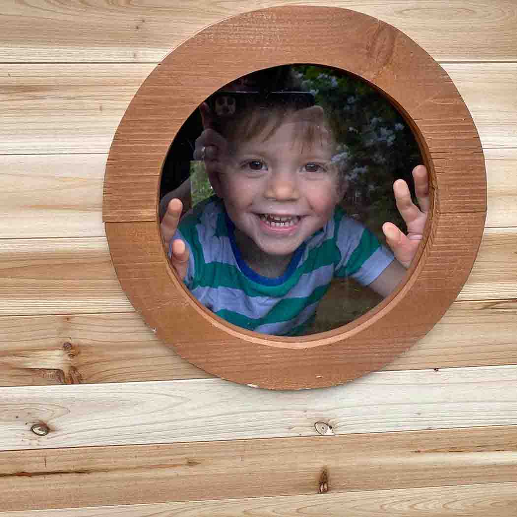 Big Game Hunters Playhouses Redwood Tower Playhouse