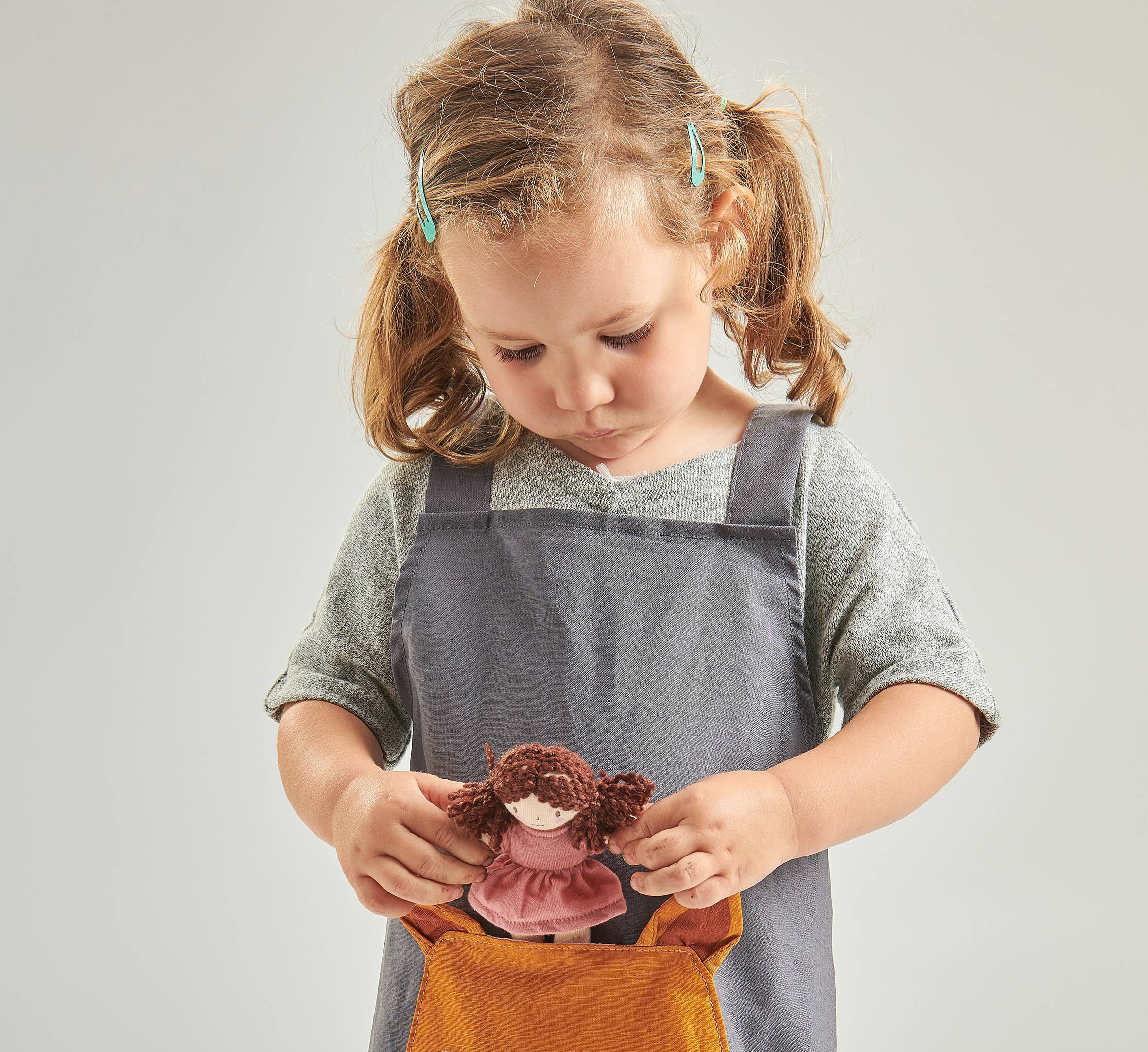 Fox Linen Apron