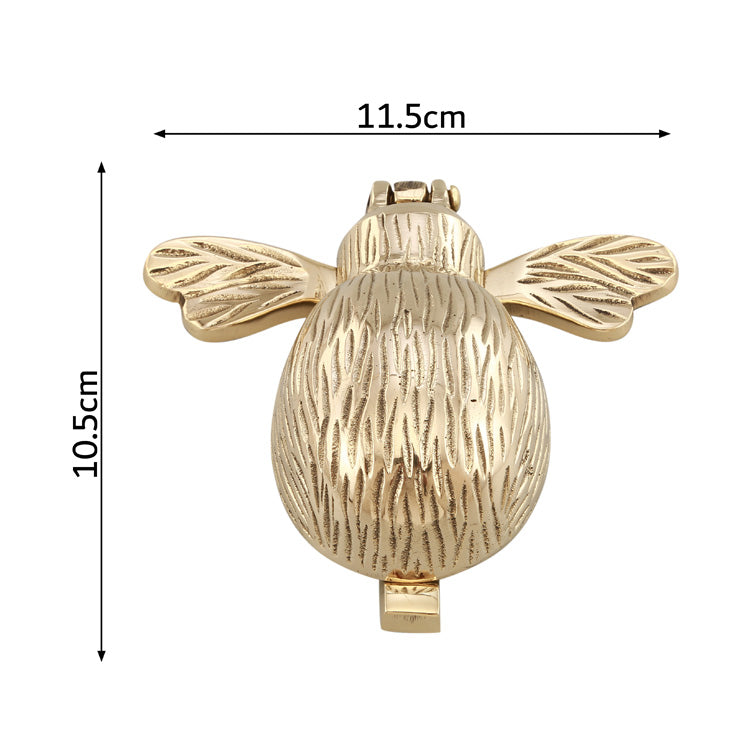 Antique Gold Bumblebee Door Knocker