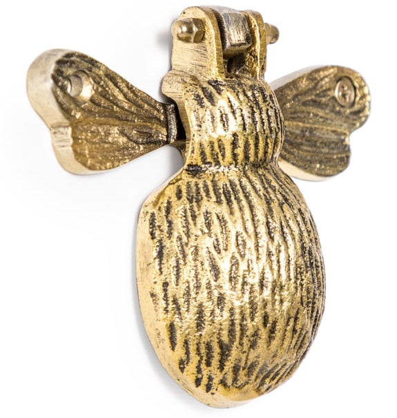 Antique Gold Bumblebee Door Knocker