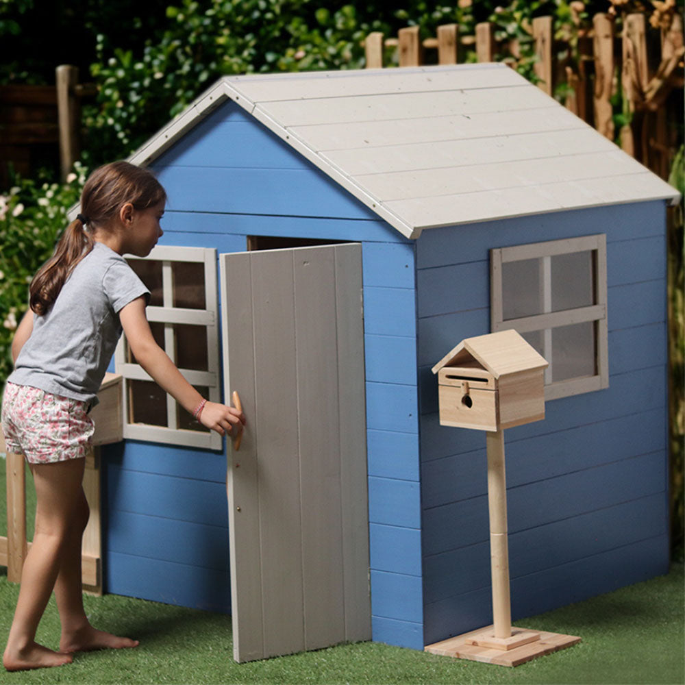 Little Postmaster’s Postbox with Stand – Wooden Play Postbox