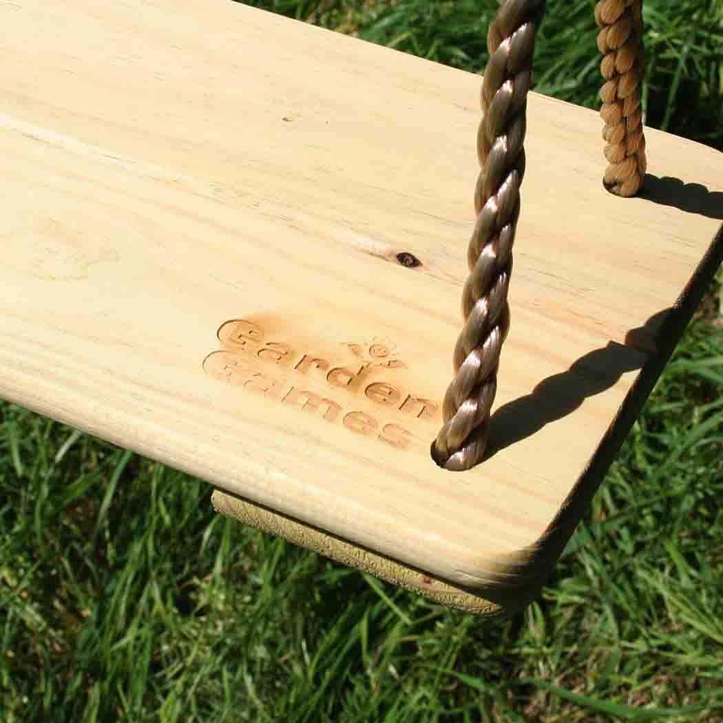 Wooden Tree Swing – Garden Swing Seat