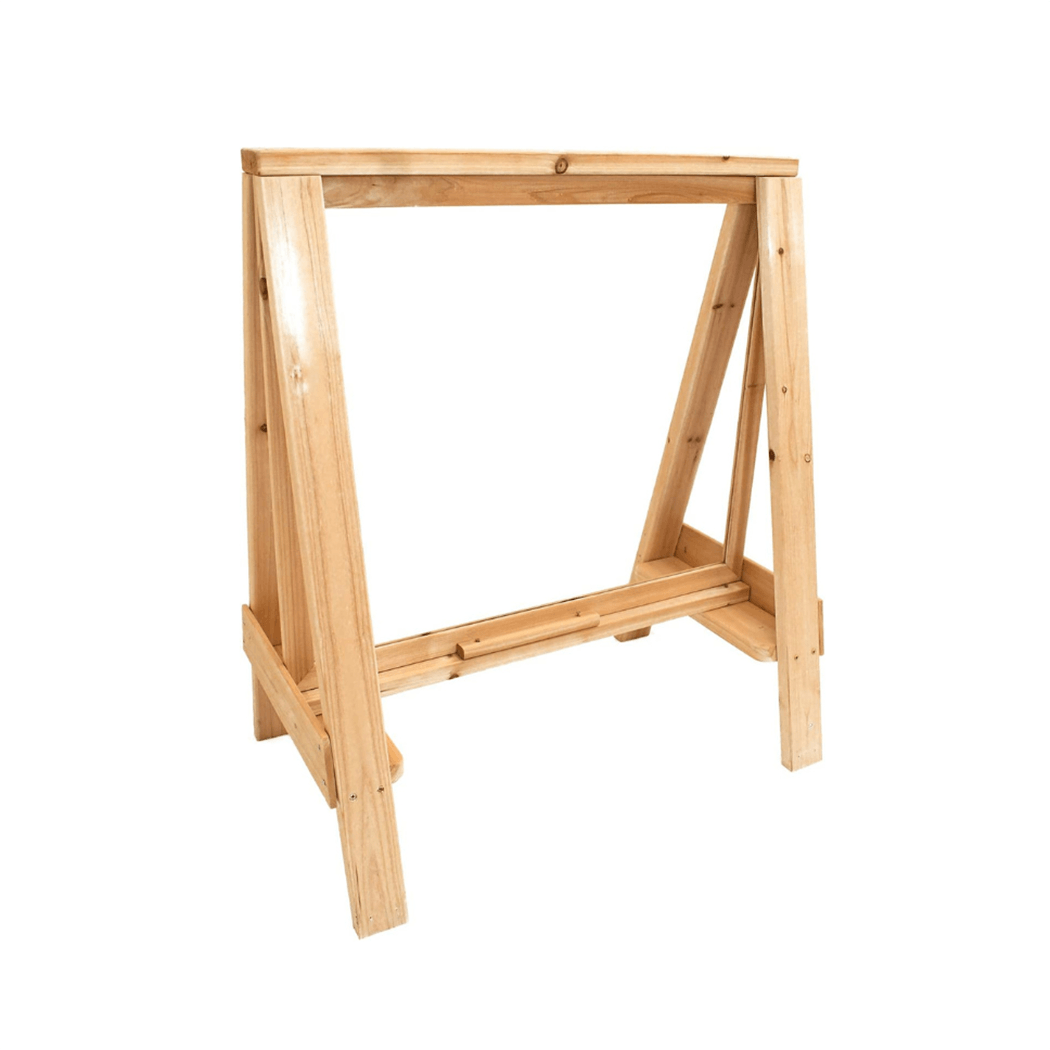 Wooden Messy Play Easel For Indoor & Outdoor Play – Outdoor Art Easel