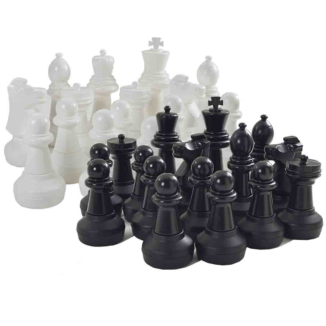 Giant Chess Pieces for Lawn Games - Weatherproof - 2 BOXES – Chess Set