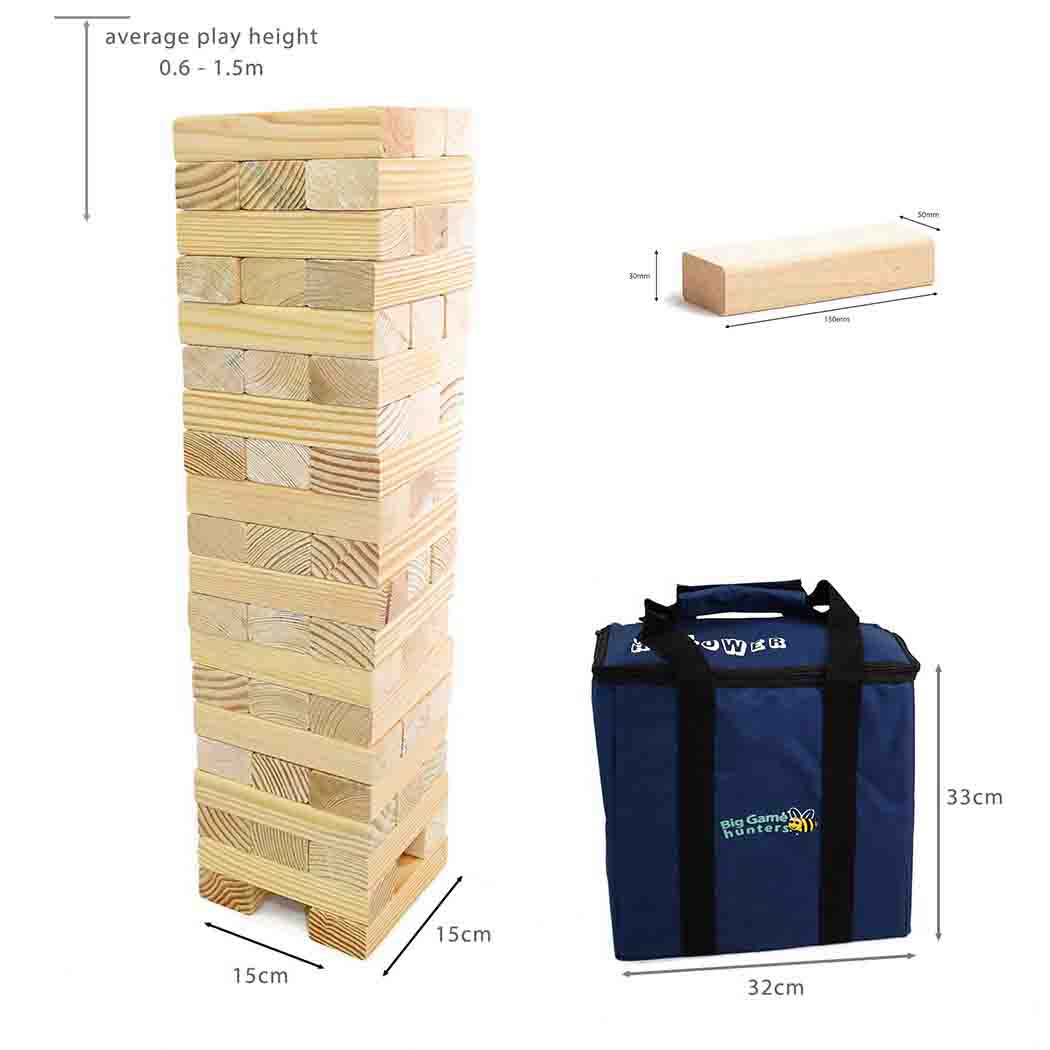 Jumbo Hi-Tower – Giant Garden Stacking Game