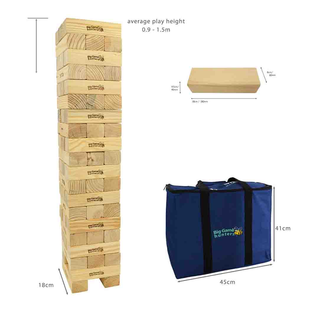 Mega Hi-Tower In A Bag – Giant Garden Stacking Game