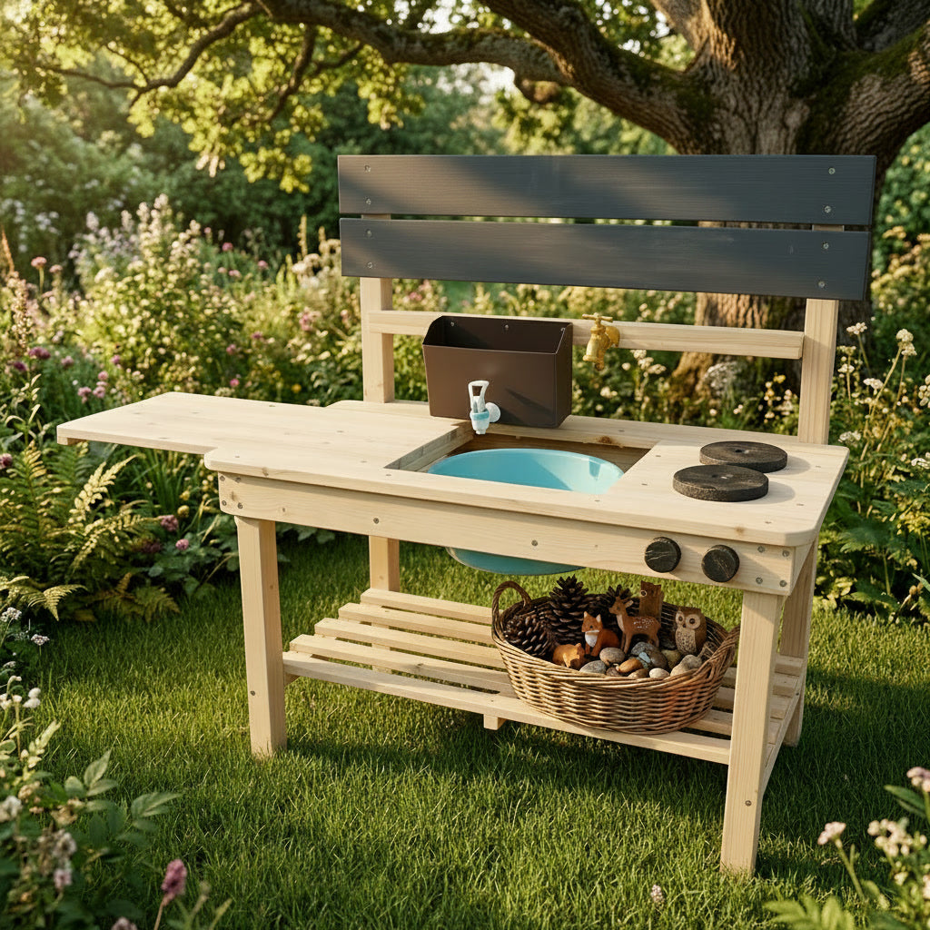 Double Mud Kitchen